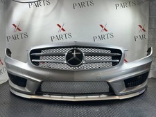 MERCEDES A CLASS W176 AMG FRONT BUMPER COMPLETE IN SILVER 761 2012-2015