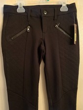 Girls Copper Key Sz 3 Black Pants Skinny Leg Button Front Stretch Dress Pant NWT