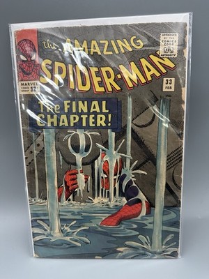 Amazing Spider-Man #33 (1966, Marvel) Classic Ditko Cover -  The Final Chapter 