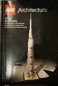 LEGO Architecture: Burj Khalifa 21031 with Instruction Book and Box