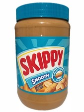 Skippy Smooth Peanut Butter Creamy Roasted Nut Spread American Large Jar 1.13kg
