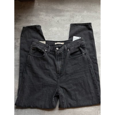 Levi's Premium High Loose Taper Women's Black Jeans W28 L29 17847-0005
