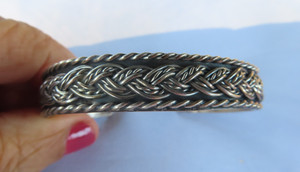 Vintage Mexican Silver Bracelet | eBay