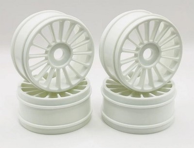 Klinik RC Multi-Spoke 1/8th Buggy WHITE Wheels 83mm (4pc)