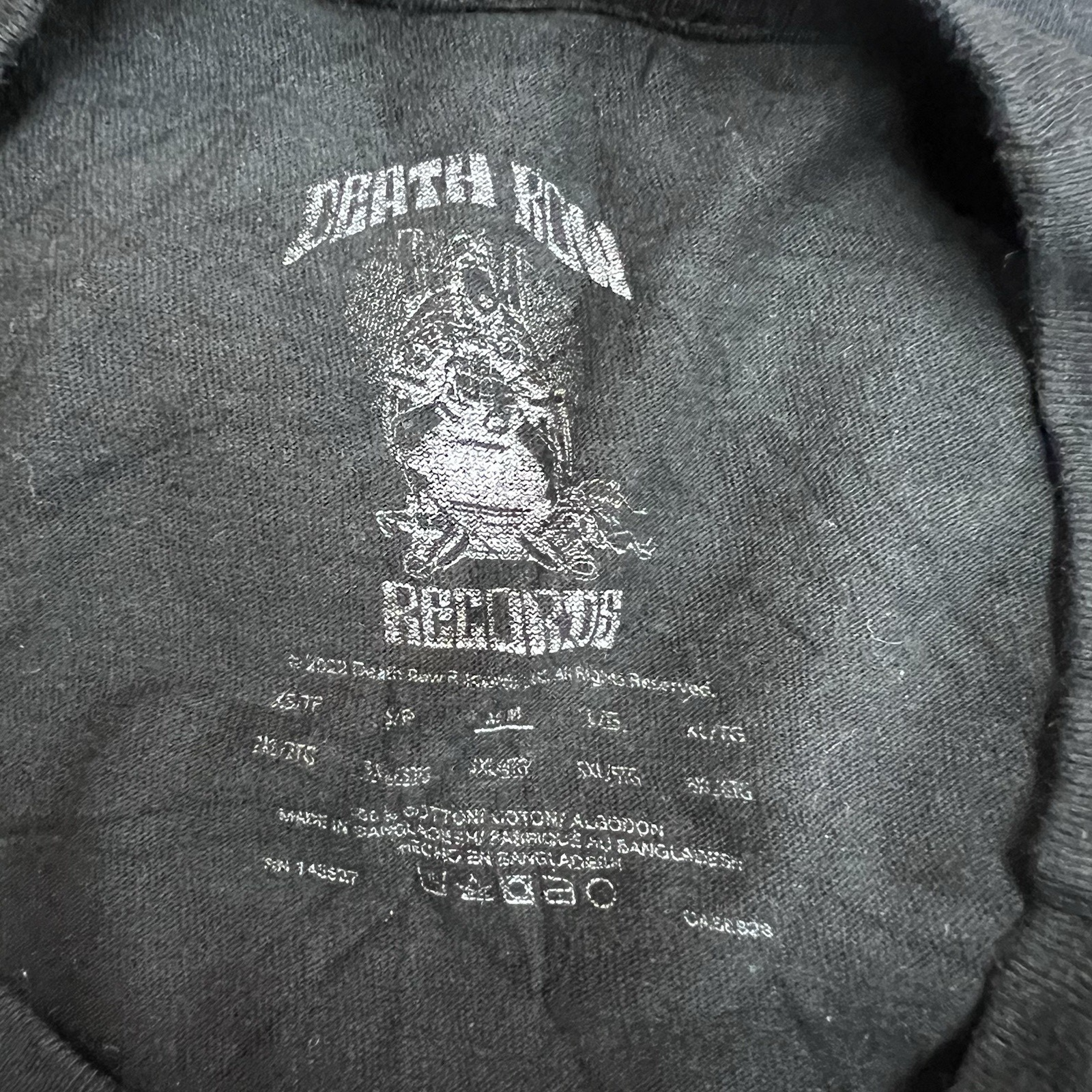 FILA Death Row Records Snoop Dog T Shirt Uomo Taglia M Nera