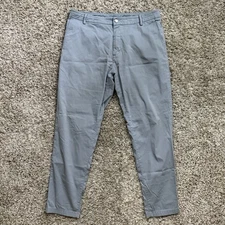 Birddogs Boom For Your Boom Stick Pants Size 34x30 Grey Stretch Golf Performance