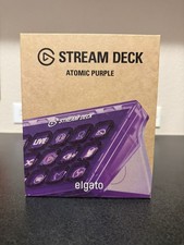 Limited Edition Only 6,900 Units Elgato Atomic Purple Stream Deck Exclusive NEW