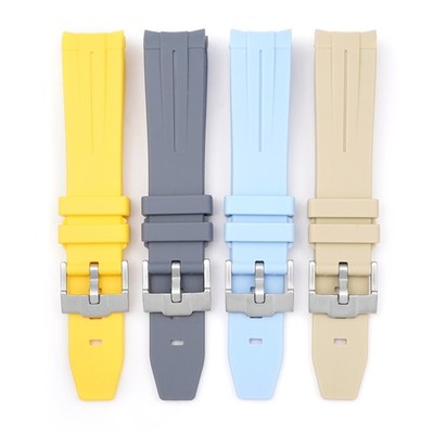 Für Swatch Omega Curved Rubber Watch Strap Speedmaster Joint Moon Swatch 20mm