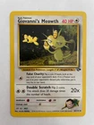 Giovanni’s Meowth 43/132 Pokemon Card Gym Challenge NM