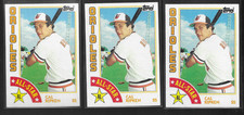 1984 TOPPS # 400 CAL RIPKEN ( 3 COPIES ) NICE CARDS