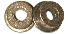 H R Racing HR0307 1/8" x 1/4" Flanged Axle Oilite Bushings x 2