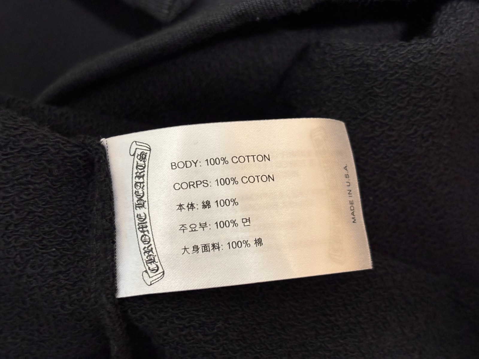 100percent Authentic Chrome Hearts Matty Boy Crewneck Sweater【Size XL】 image 9
