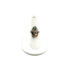 Southwest Signed Sterling Turquoise Red Coral Malachite Rings Lot of 5 #S5225-5 — photo 10