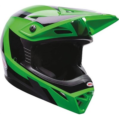 Bell Helmets MX-10 MIPS Dyno Helmet | Green/Black/Grey | DOT