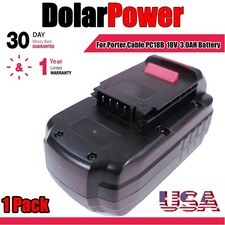 1Pack 18V NiCD Replacement Battery for Porter Cable PC18B 18-Volt Cordless Tools