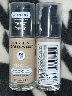 2x Revlon Colorstay Makeup Foundation Normal Dry SPF 20 - 150 Buff 1 oz Sealed