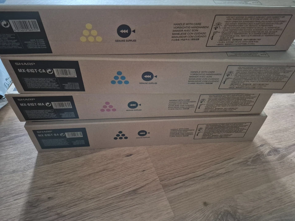 Sharp Toner MX-61GT-CA, MX-61GT-MA..... Original - Bild 2 von 2