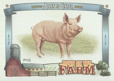 Pig 2020 Topps Allen & Ginter - Down on the Farm - #DF-P