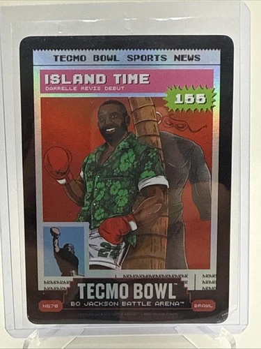 Bo Jackson Battle Arena Tecmo Bowl Island Time "Darrelle Revis" Tecmo News SP