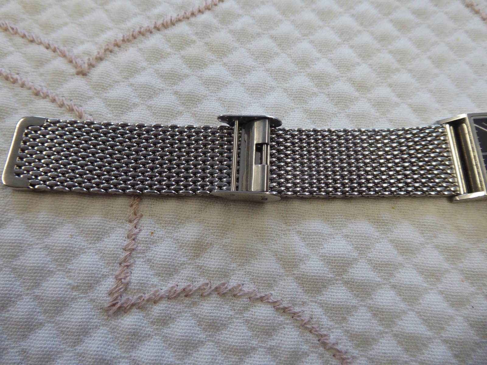 Dunhill Wafer Rectangular  Quartz Watch, Original… - image 13