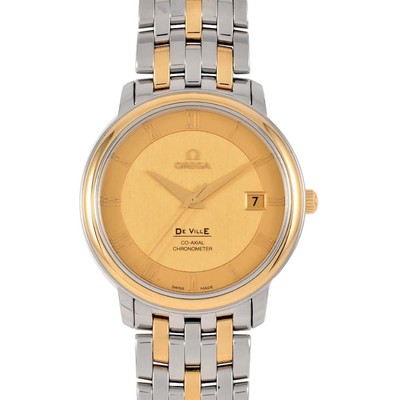 Omega De Ville Co-Axial Cal.2500 Chronometer Gold Silver Automatic