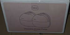 NCVI Wearable Breast Pump 2 pcs White Clear with Charging Cable