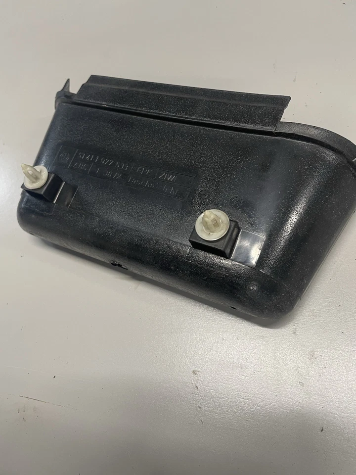 BMW E36 3-Series Coupe Convertible Storage Pocket Left 51411977533 Black - Image 3 of 4