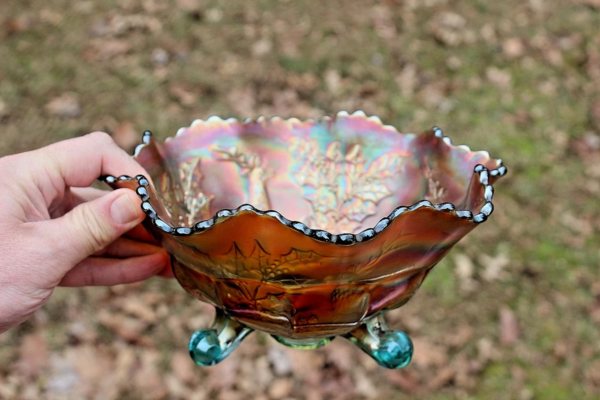 fenton carnival bowl products for sale | eBay