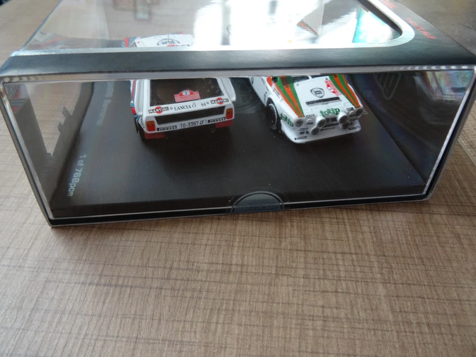 HPI-RACING 1/43 TWIN SET LANCIA DELTA S4 ALEN/CERRATO SANREMO RALLY 1986 N°8052 - Photo 3/4