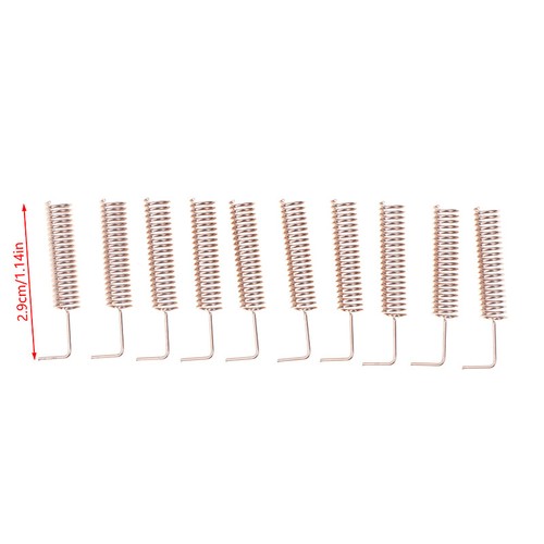 10pcs 433/470MHz Spring Antenna 3.5dBi Pure Copper Omni Signal Booster Receiver - Zdjęcie 12 z 17