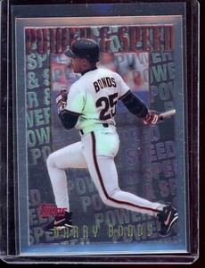 1996 Barry Bonds Topps Power & Speed Chrome
