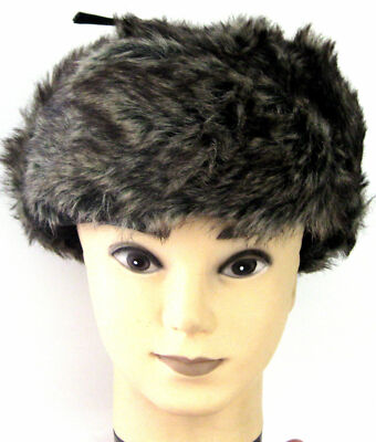 Life Line Mütze Canadian Woods Cap Sibirian Chapka Wintermütze black/grau M,L,XL