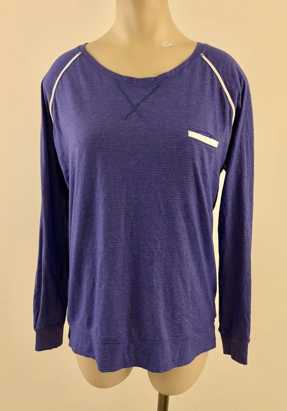 lululemon weightless striped reflective running long sleeve shirt