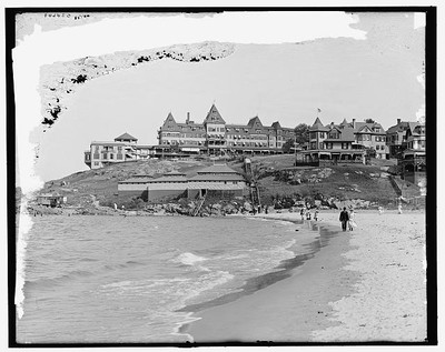 Atlantic House,beaches,bathhouses,resorts,inns,Nantasket,Massachusetts,MA,1900
