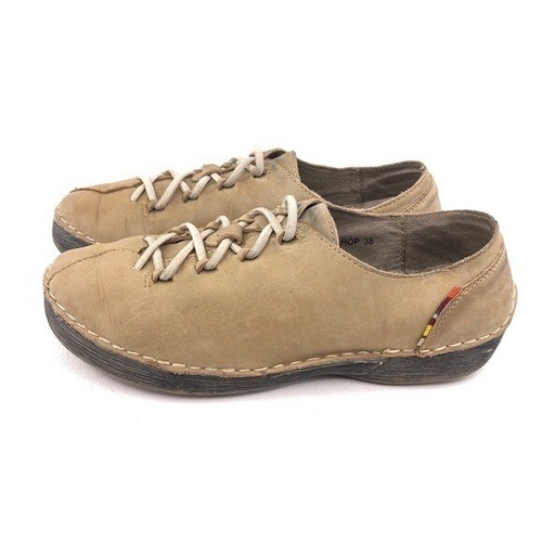 Spring Step Carhopper Sneakers EUR 38 Womens Size 7.5-8 Brown Leather Slip on - Picture 2 of 13