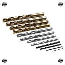 HSS Spiralbohrer DIN 338 1mm - 13mm geschliffen, cobaltlegiert Co5, rollgewalzt
