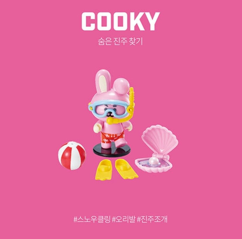 BT21 BTS Official Universtar Collectible Figure Blind Pack Vol.2