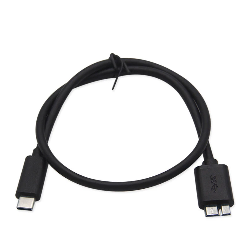 30cm USB 3.1 Typ C auf USB 3.0 micro B Stecker USB C zu Micro B 3.0 Kabel - Bild 2 von 3