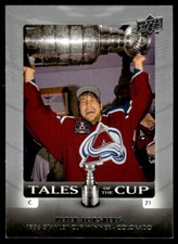 2008-09 Upper Deck Tales of the Cup Peter Forsberg Colorado Avalanche #TC1 .