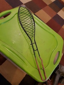 Camping Campfire Fish Fryer Kabobs Barbecue Fire Pit Hunting Bbq