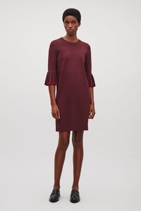 knit shift dress