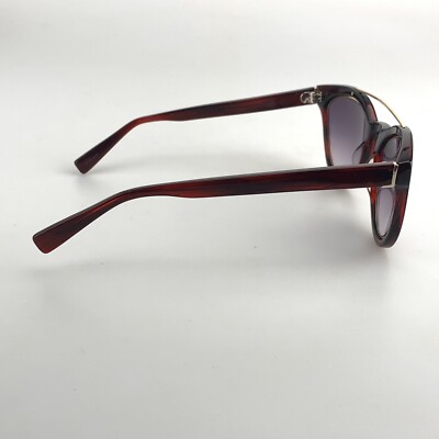 Derek Lam Sunglasses mod. Tessa Red Cat Eye Gold Brow Bar Mirrored Made in Japan Derek Lam Sunglasses mod. Tessa Red Cat Eye Gold Brow Bar  main image 4
