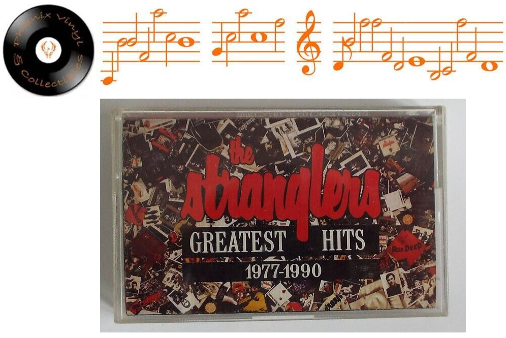 The Stranglers Greatest Hits 1977 – 1990 Cassette Tape - EX