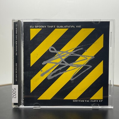 Synthetic Fury [EP] by DJ Spooky (CD, Feb-1998, Asphodel)