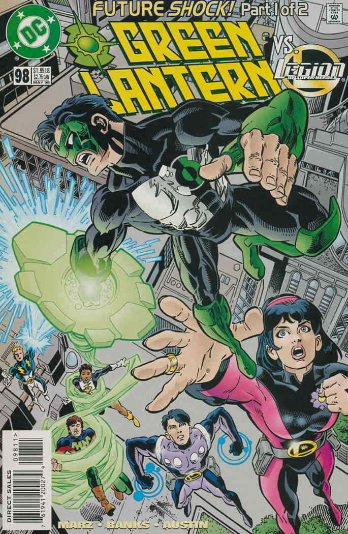 Green Lantern (3rd Series) #98 FN; DC | Ron Marz Legion of Super-Heroes - we com