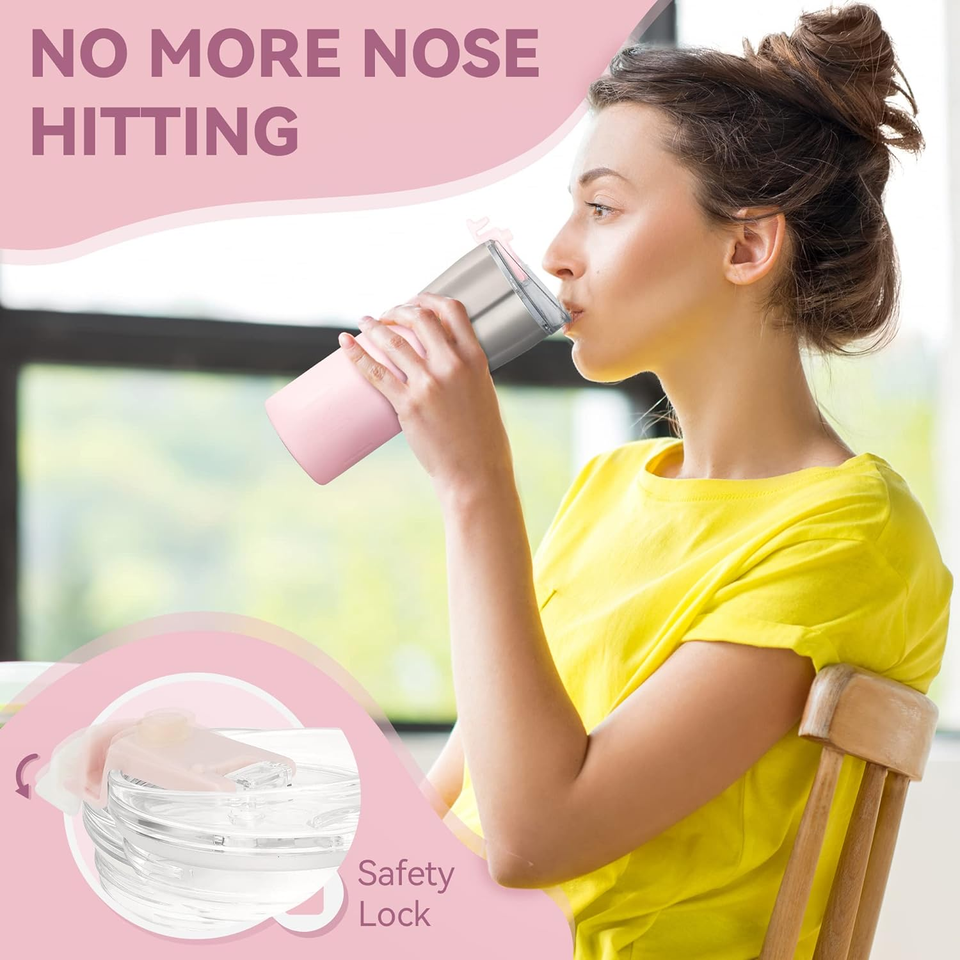 Travel Coffee Mug 17 Oz, Insulated Coffee Cups with Flip Lid, Stainless