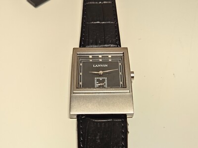 Montre Bracelet Lanvin MP 10 à Quartz - Unisexe - Occasion, Fonctionne Mais Bracelet à Changer