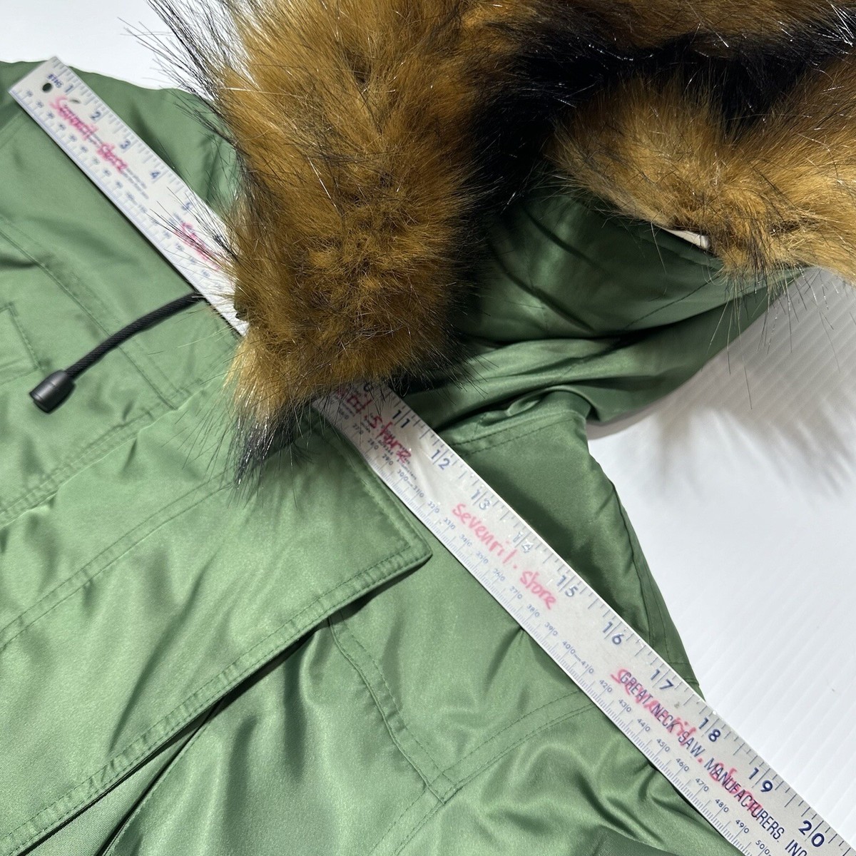 Burberry★素敵！Lanfair Puffer Parka Coat W/Removable Wamer Burberry Lanfair Women Puffer Parka Jacket Coat 3 in 1 Green
