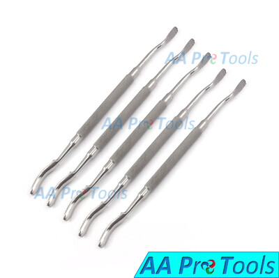 LOT of 5 Pcs Dental Bone File # 45 Double Ended Medical Surgical Stainless Steel