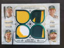 2015 Topps Museum Collection Donaldson/Reddick/Gray/Norris Quad Relic 32/99 A's